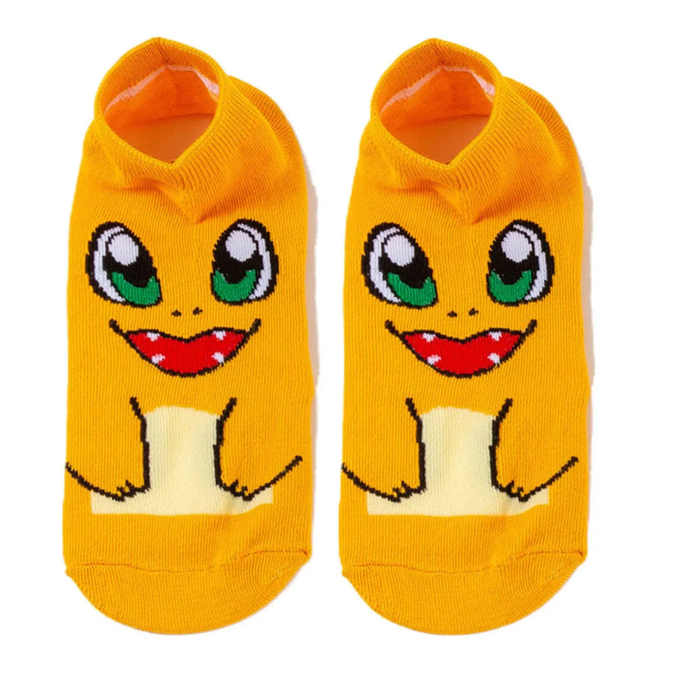 5Pairs BANDAI Pokemon Anime Socks Hip Hop Street Fashion Casual Socks