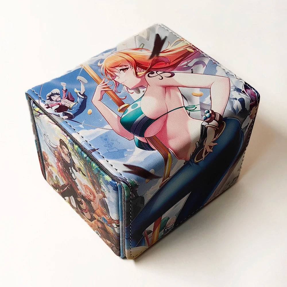 One Piece Card Deck Storage Box WSPPTCG Yamato Nami MTG Organizer Case