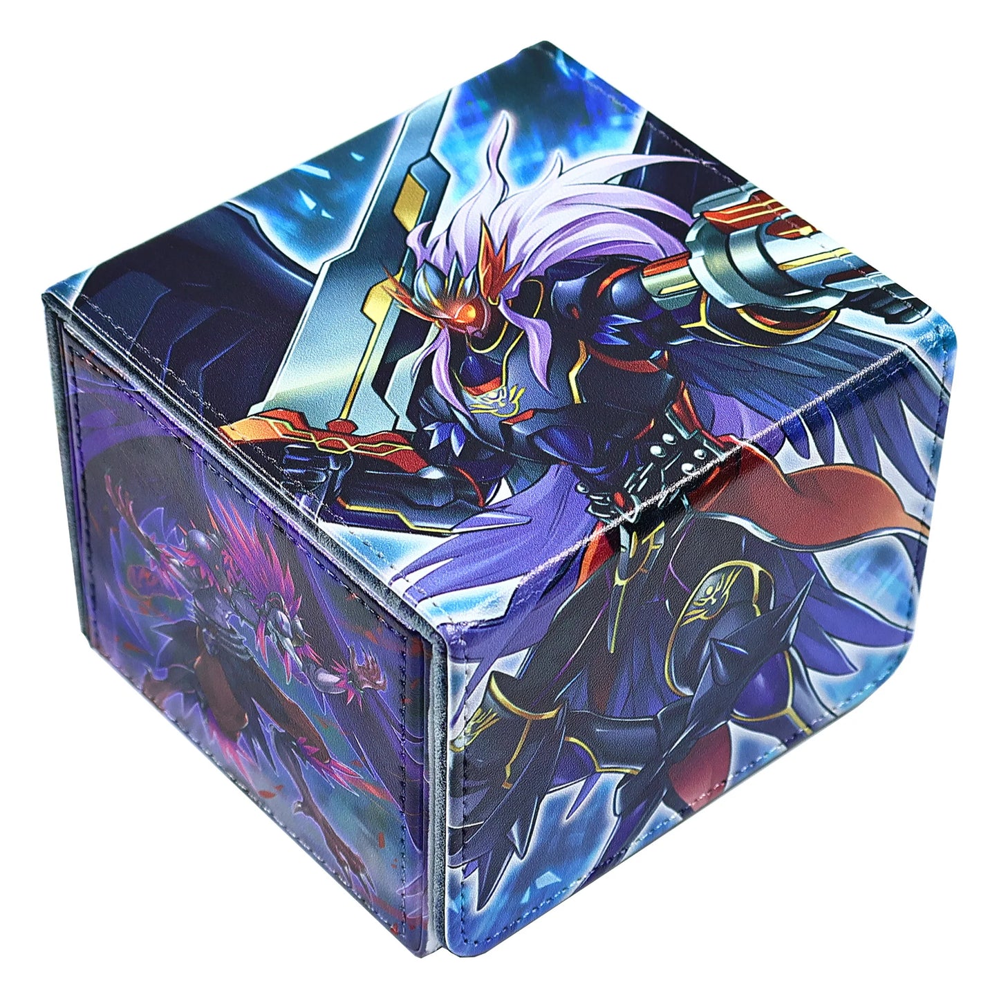 Diy Yu-Gi-Oh Blackwing Card Storage Box Leather Collection TCG Gift