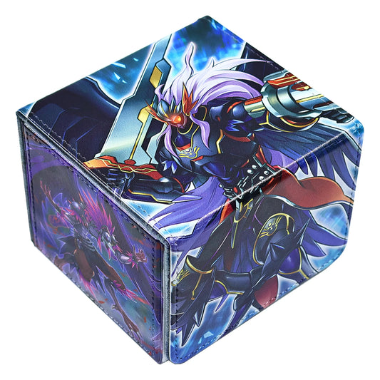 Diy Yu-Gi-Oh Blackwing Card Storage Box Leather Collection TCG Gift