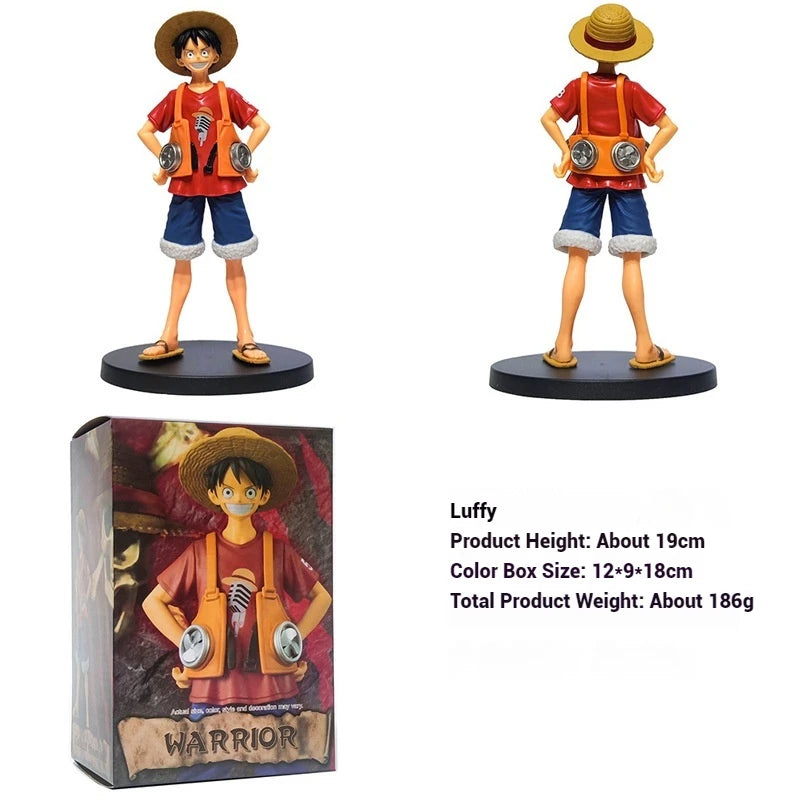 Monkey D. Luffy PVC Figure – 7.48 Inch One Piece Collectible Statue