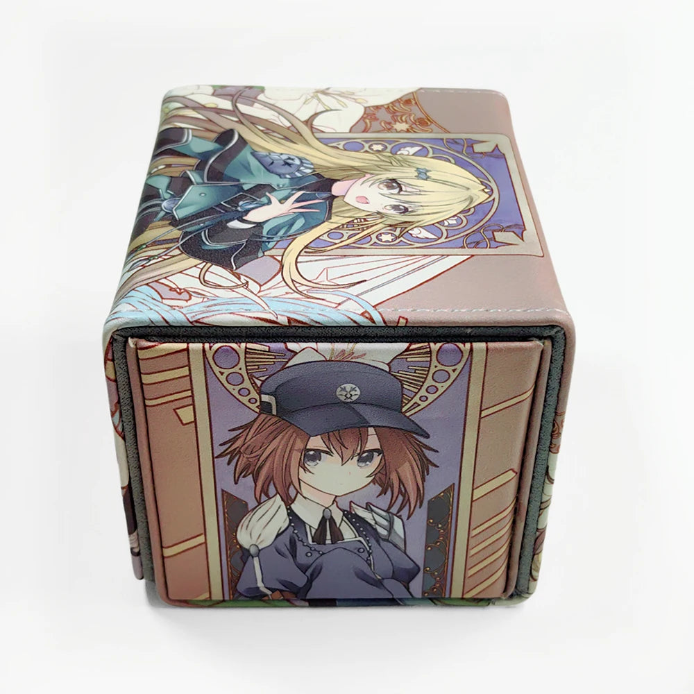 Yugioh Exorsister Figures Elise Stella Deck Box Yu-Gi-Oh! TCG Storage