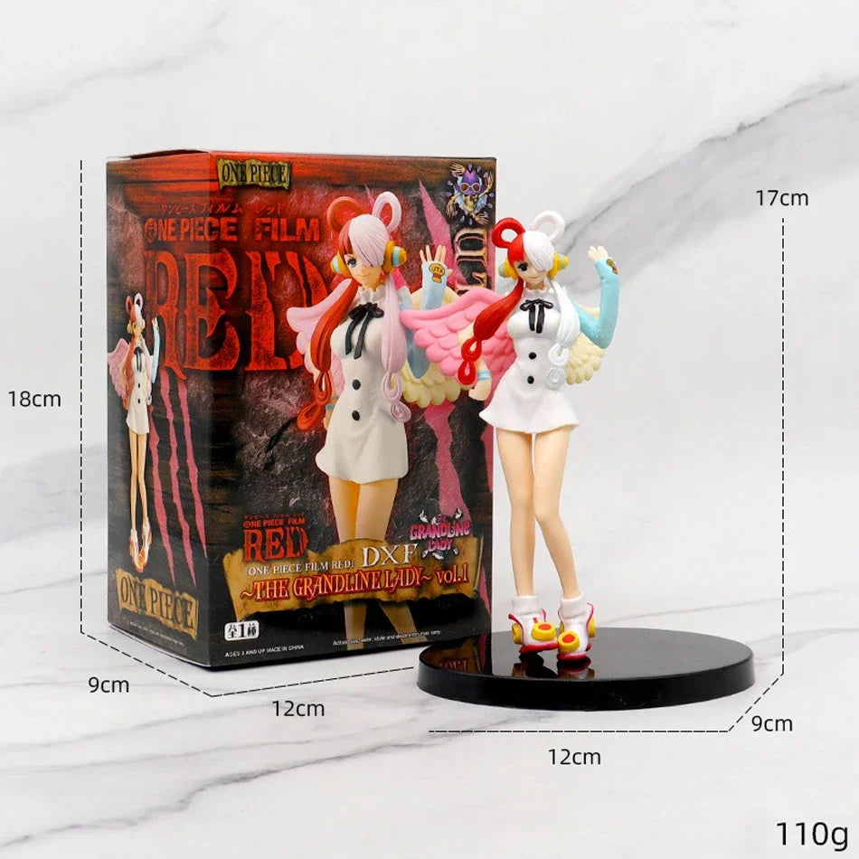 6.7" Uta Figure One Piece Film Red PVC Anime Statue Collectible