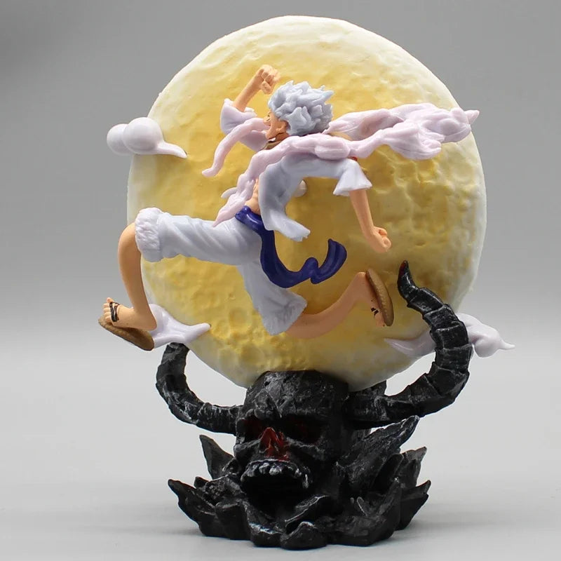 14cm Anime Luffy One Piece Gear 5 Figure PVC Model Statue Gift