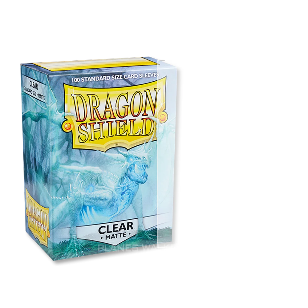 100 PCS Colorful Matte Card Sleeves Dragon Shield TCG Cards Protector