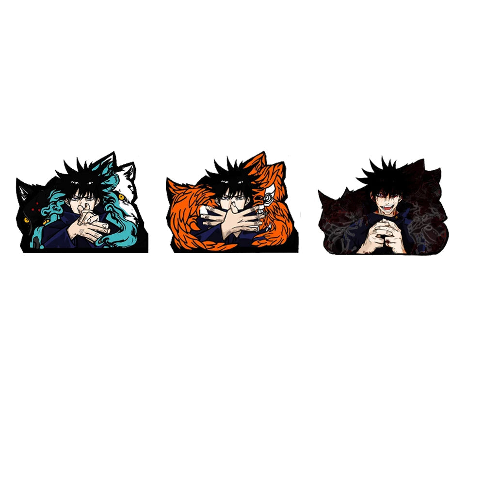 Fushiguro Megumi 3D Motion Sticker – Jujutsu Kaisen Anime Decal
