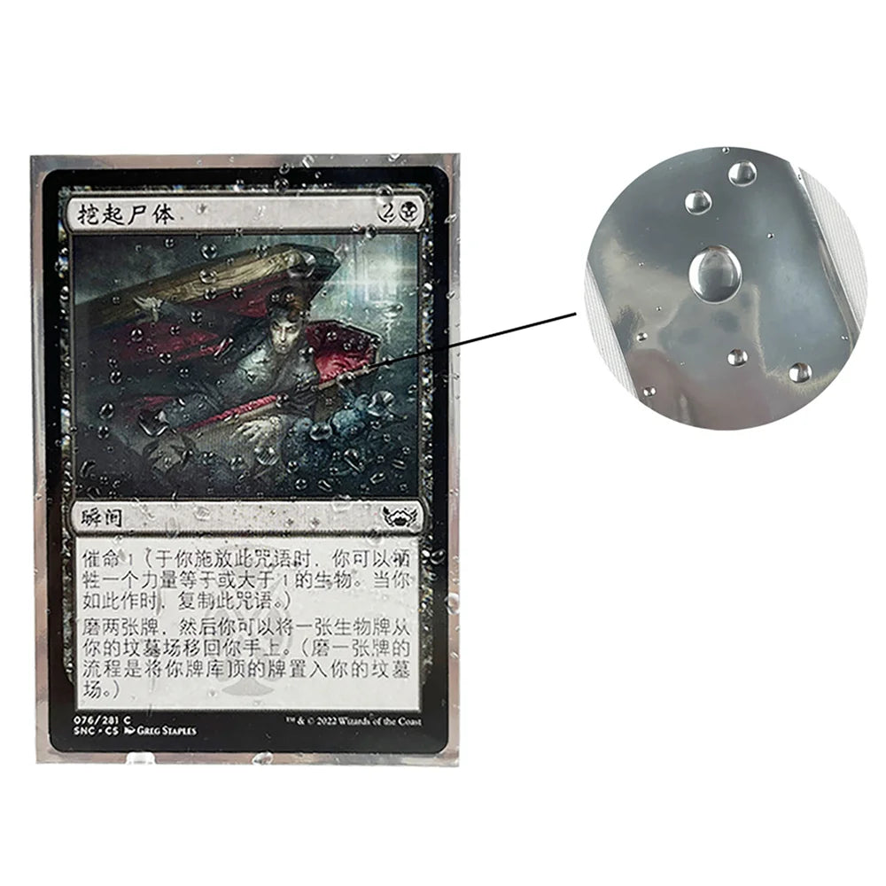 60PCS Standard Size Card Sleeves for MTG TCG Anime Art Protectors