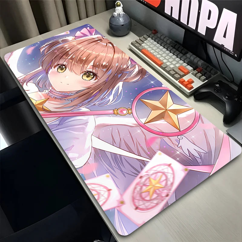 **** Anime Extended Mouse Pad Laptop Gaming Accessories C-card Captor Sakura
