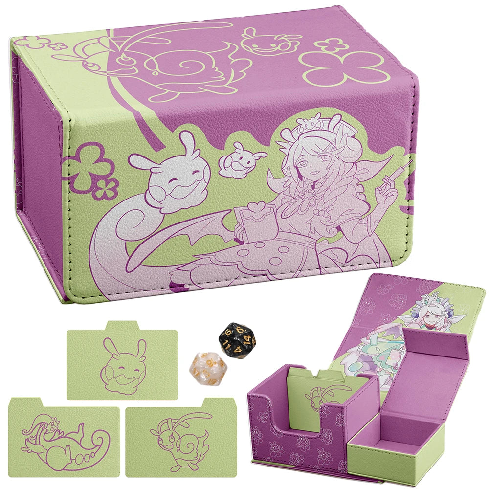 Diy Yu-Gi-Oh Dragonmaid Card Storage Box Anime TCG Protection Gift