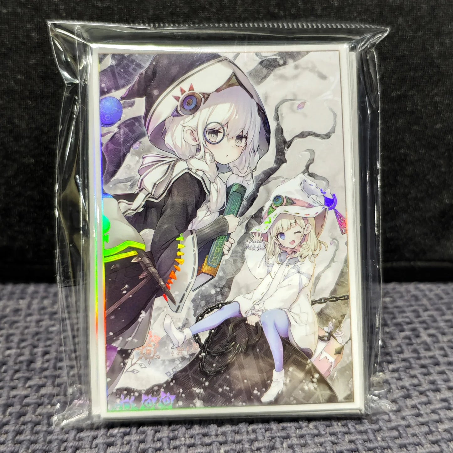 Yugioh Elzette Astellar White Forest Figure Deck Box PU Leather TCG Storage
