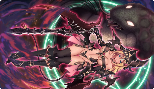 YuGiOh Dark Magician Girl TCG Playmat Gaming Mat Mouse Pad Rubber