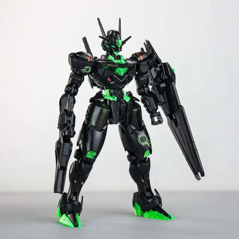 Green Robot Fluorescent Assembly Model Kit Action Figure Toy