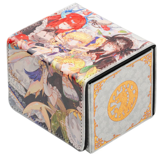 Yugioh Dragonmaid Deck Box TCG OCG Trading Cards PU Leather Storage Box