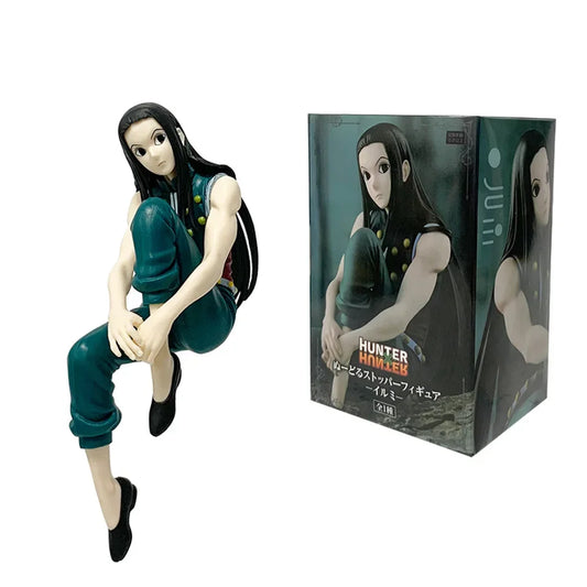 Hunter x Hunter Illumi Zoldyck Figure 5" Anime PVC Model Noodle Stopper Toy