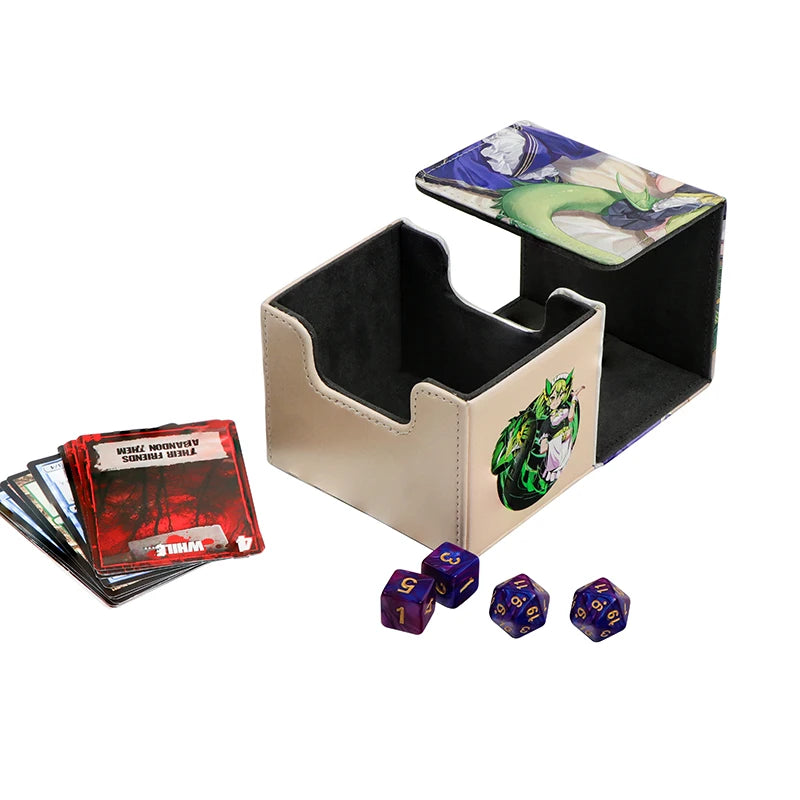 Big Size Anime Pokemon Figure Deck Box Storage for Trading Cards 110+