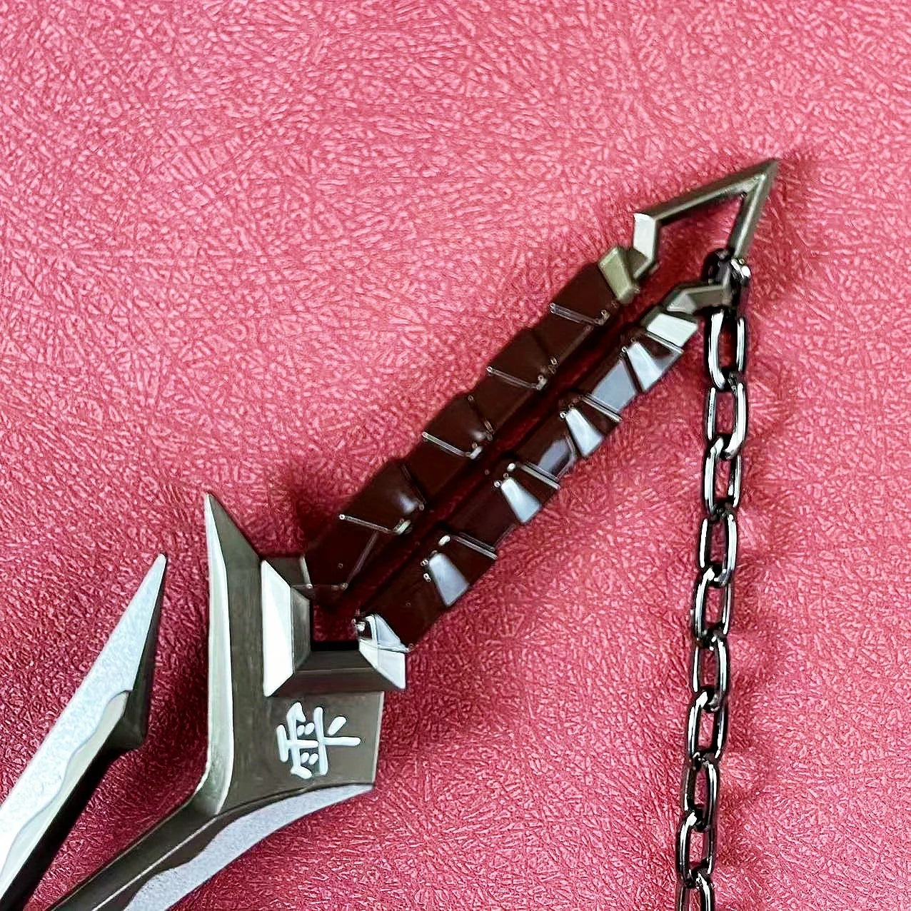 6.3inch Valorant Ninja Katana Metal Shuriken Anime Cosplay Prop Sword