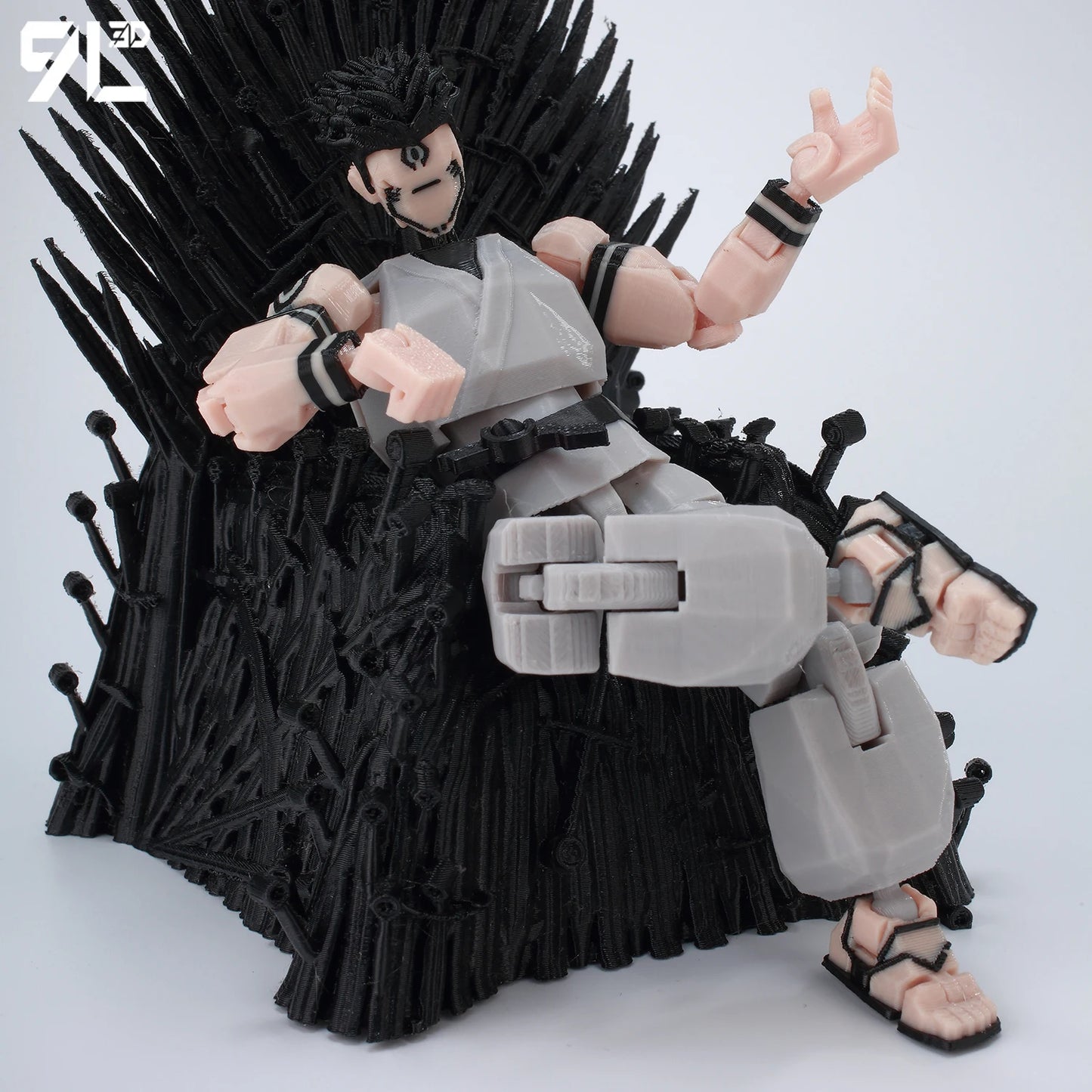 **** 9L3D Printed Jujutsu Kaisen Action Figures Sukuna Yuji Yuta Gojo