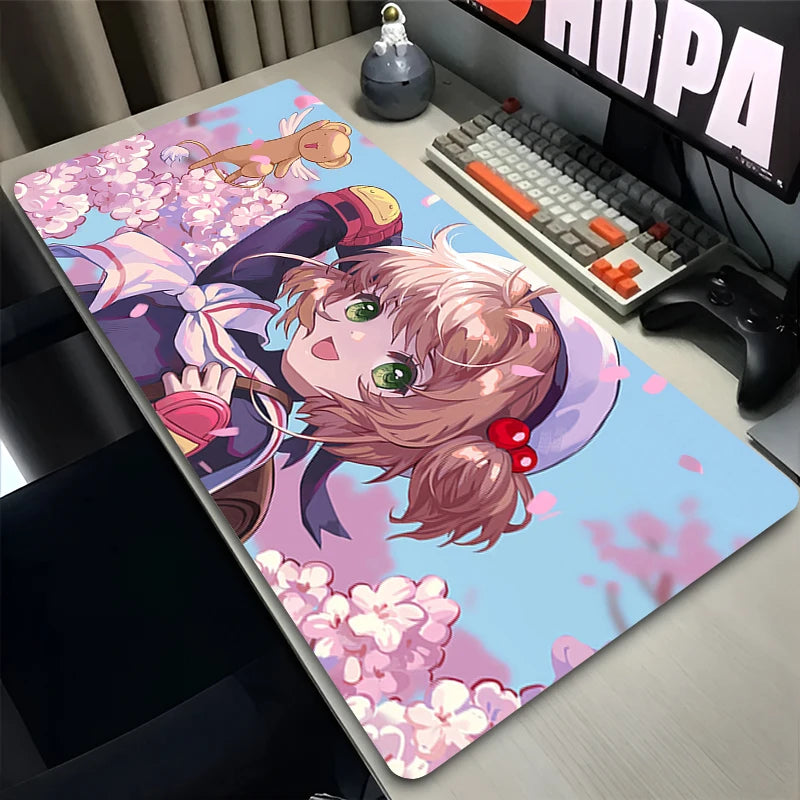 **** Anime Extended Mouse Pad Laptop Gaming Accessories C-card Captor Sakura