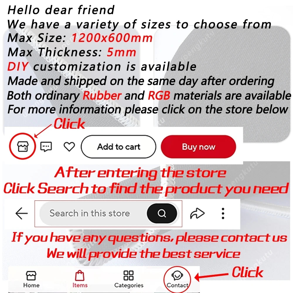 Cyber Siren XXL Mouse Pad – Blue-Haired Gamer Girl Anime Desk Mat (2 Sizes)