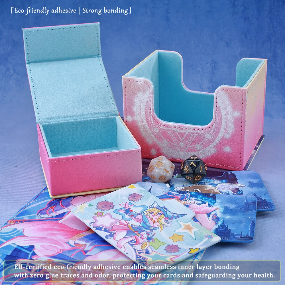 Gacha Dark Magician Girl Deck Box Dicewinder for YGO TCG Card Storage