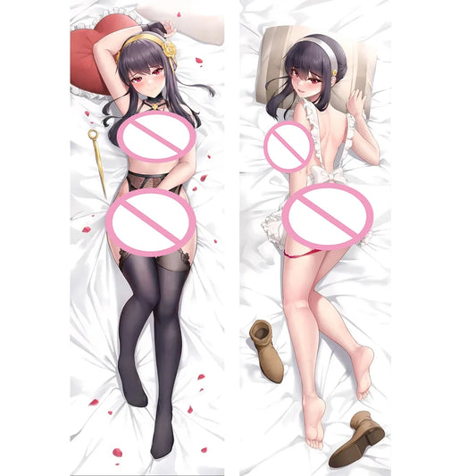 WAIFU Body Dakimakura Cover Hugging Fullbody Anime Pillowcase Double-Sided