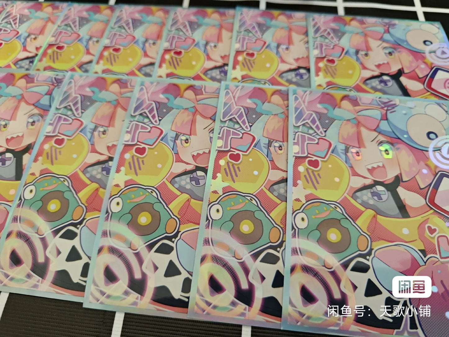 Pokemon Lono Deck Box Cute Anime Girl PTCG Trading Card Storage Case