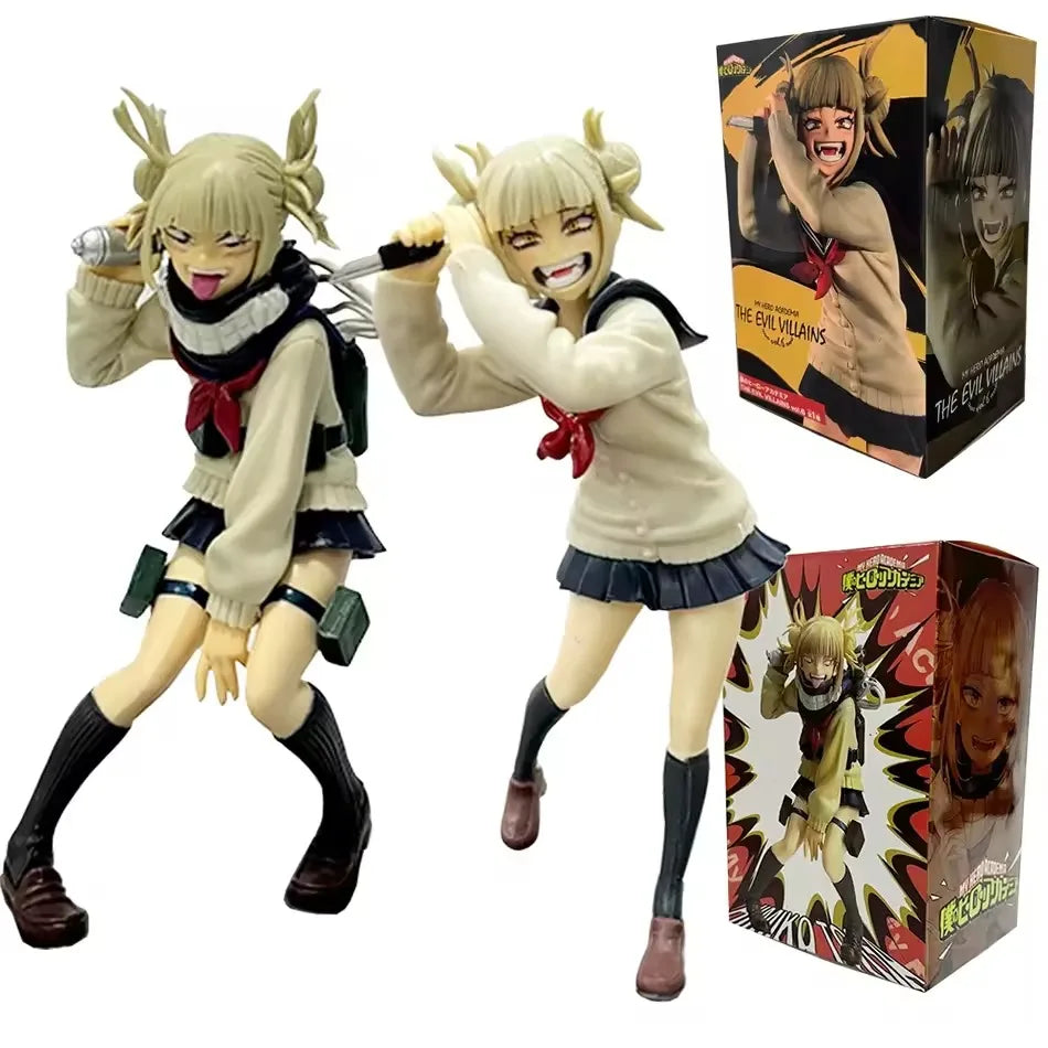 17cm My Hero Academia Toga Himiko PVC Figure Cute Action Figure Collectible