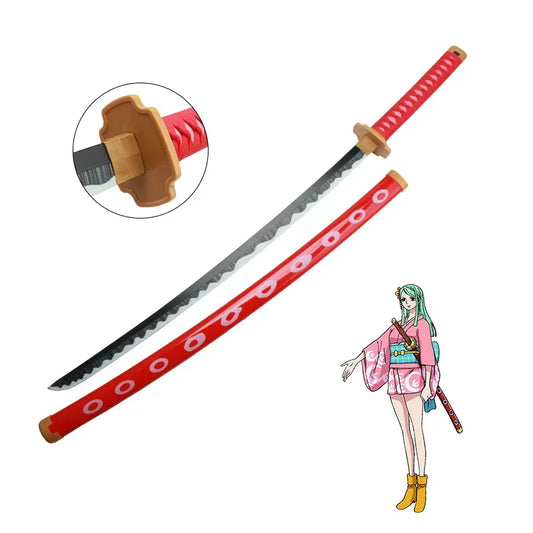 Kouzuki Toki Sword – 41-Inch Red One Piece Cosplay Katana