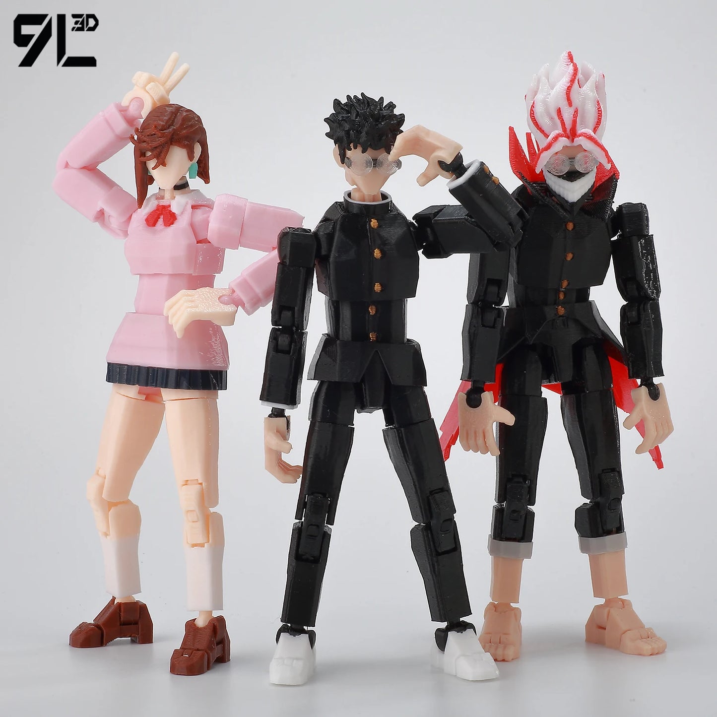 **** 9L3D Dandadan Heroes AyaseMomo Titan13 Multi-Jointed Anime Action Figure