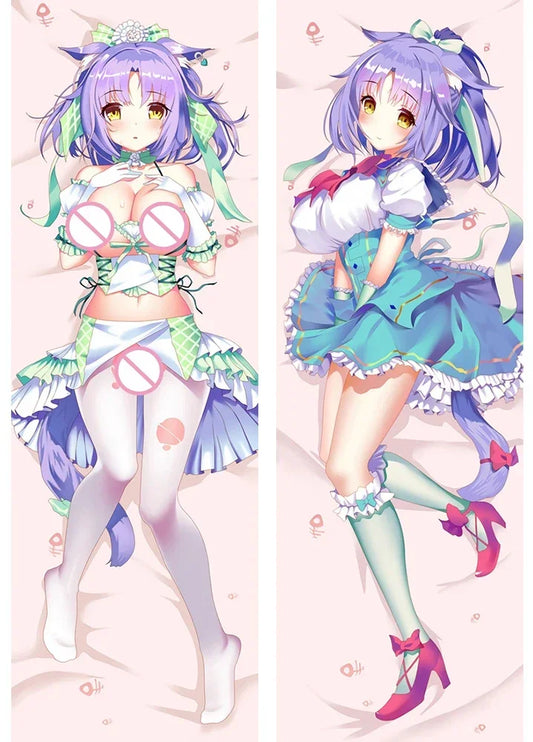 WAIFU Japanese Anime Pillowcase NEKOPARA Dakimakura Body Pillow Cover