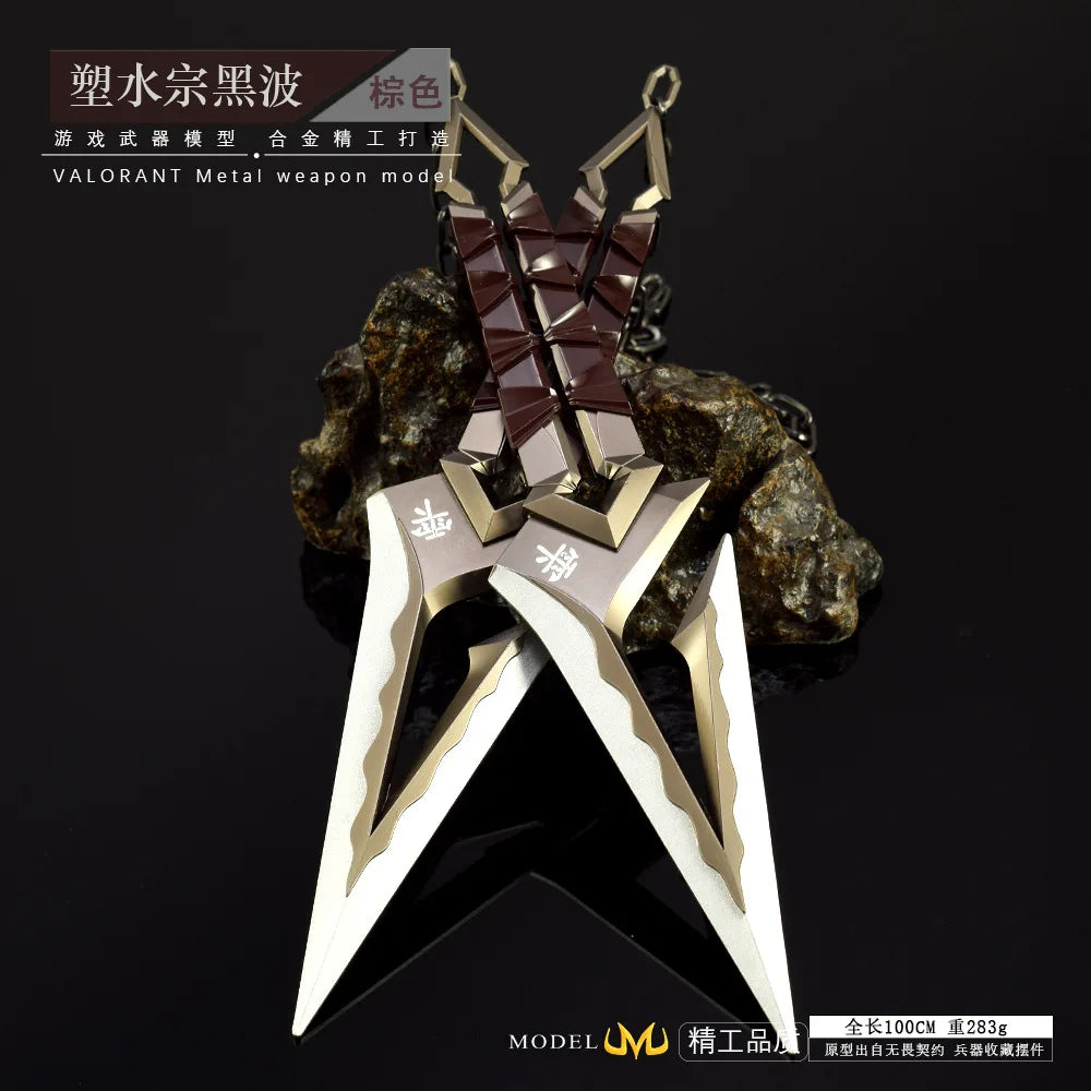 Valorant Melee Knife Kuronami No Yaiba Toy Sword Desktop Ornament