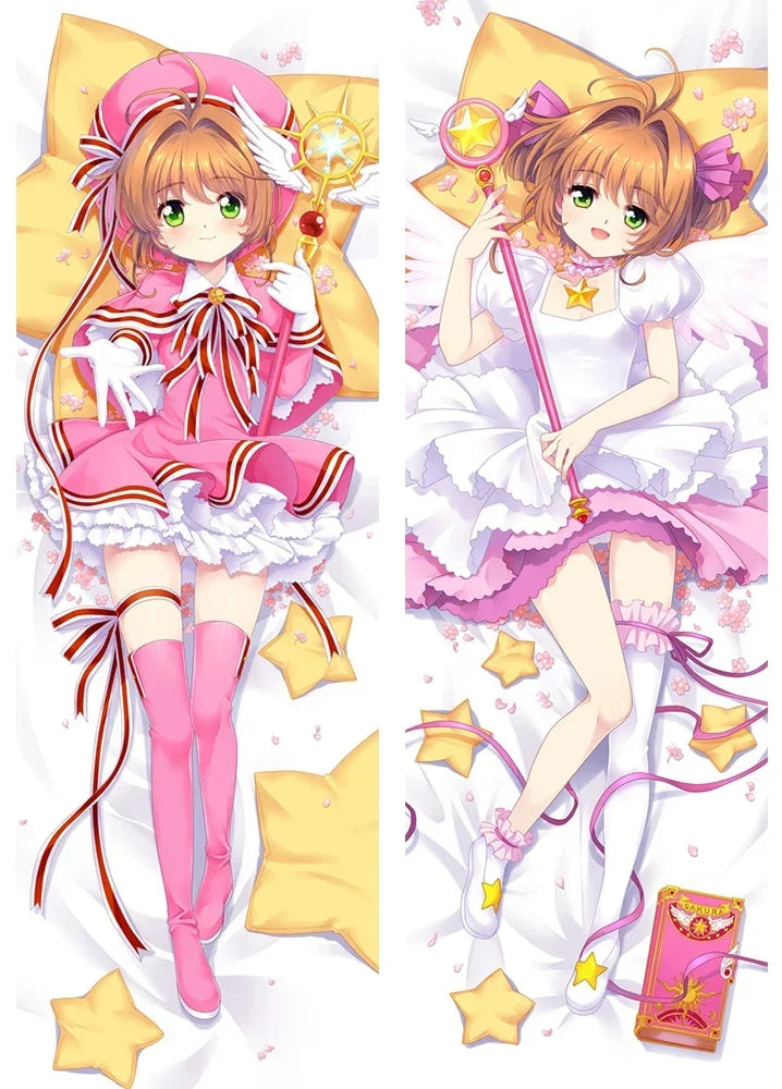 WAIFU DIY Custom Dakimakura Card Captor Sakura Body Pillow Cover