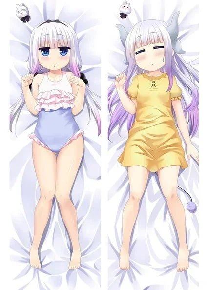 WAIFU Anime Kobayashi-san Chi No Maid Dragon Dakimakura Pillow Case
