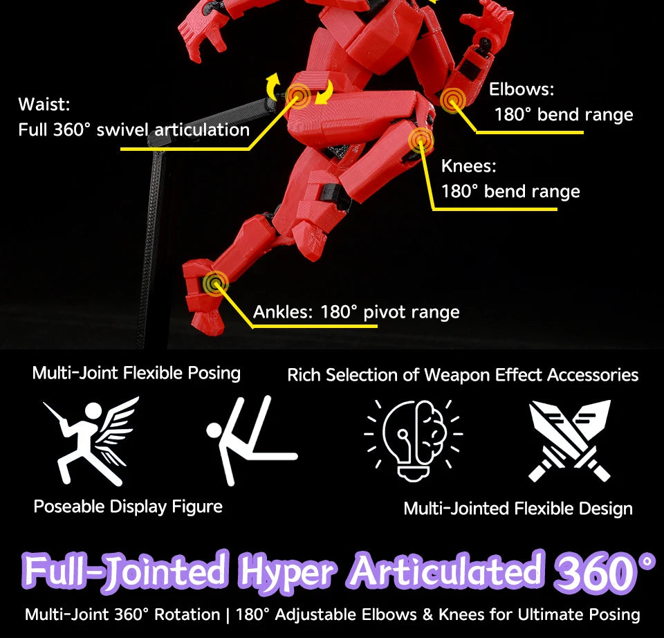 **** 9L3D Printed Jujutsu Kaisen Action Figures Sukuna Yuji Yuta Gojo