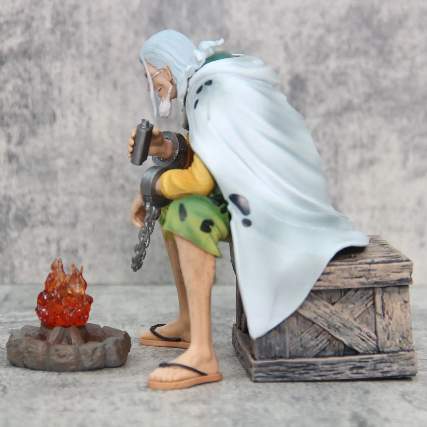 5.9" Silvers Rayleigh Figure – One Piece PVC Sitting Pose Statue