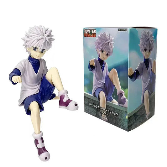 Hunter x Hunter Killua Figure 5" Anime PVC Model Noodle Stopper Toy