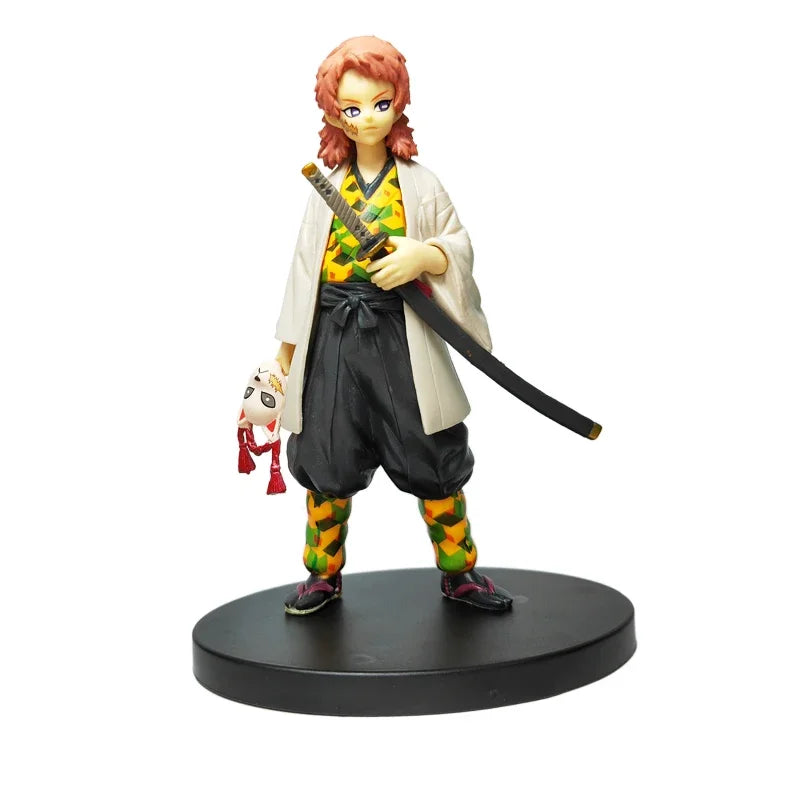 Anime Figure Demon Slayer Tanjiro Nezuko Zenitsu Inosuke Action Figure