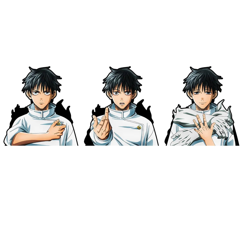 Yuta Okkotsu 3D Motion Sticker – Jujutsu Kaisen Anime Lenticular Decal