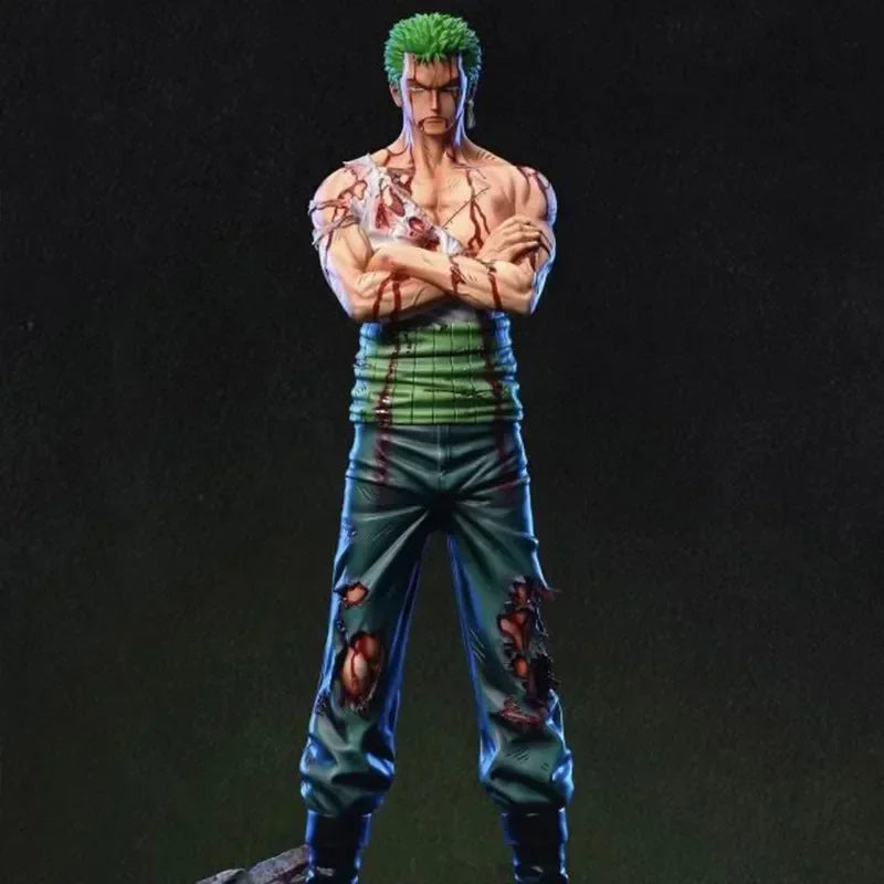 30cm One Piece Roronoa Zoro Vinsmoke Sanji Action Figure PVC Model