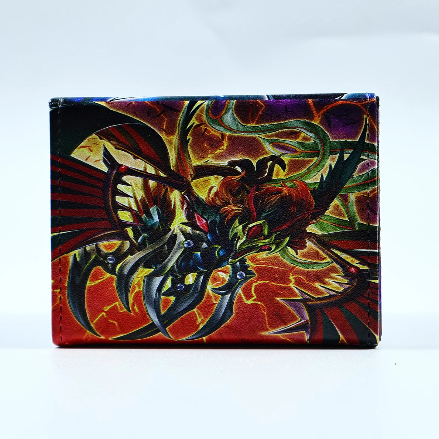 Diy Yu-Gi-Oh Blackwing Card Storage Box Leather Collection TCG Gift