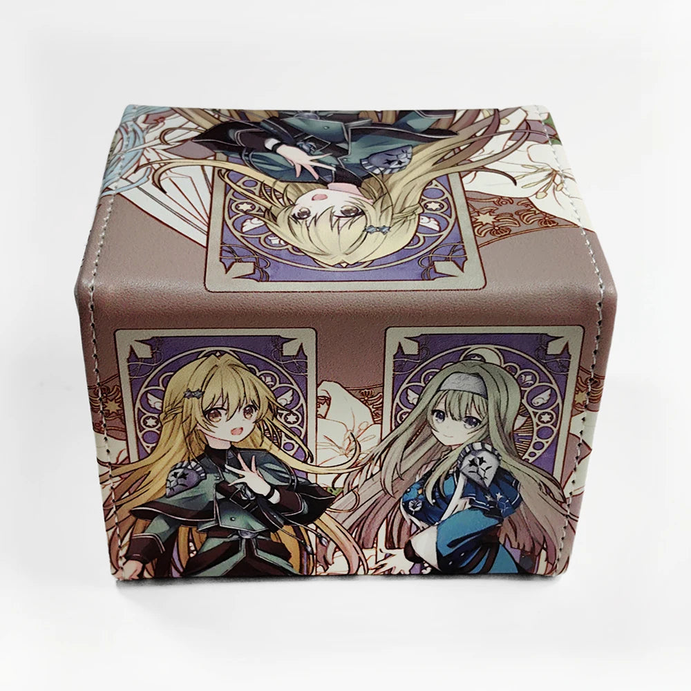 Yugioh Exorsister Figures Elise Stella Deck Box Yu-Gi-Oh! TCG Storage