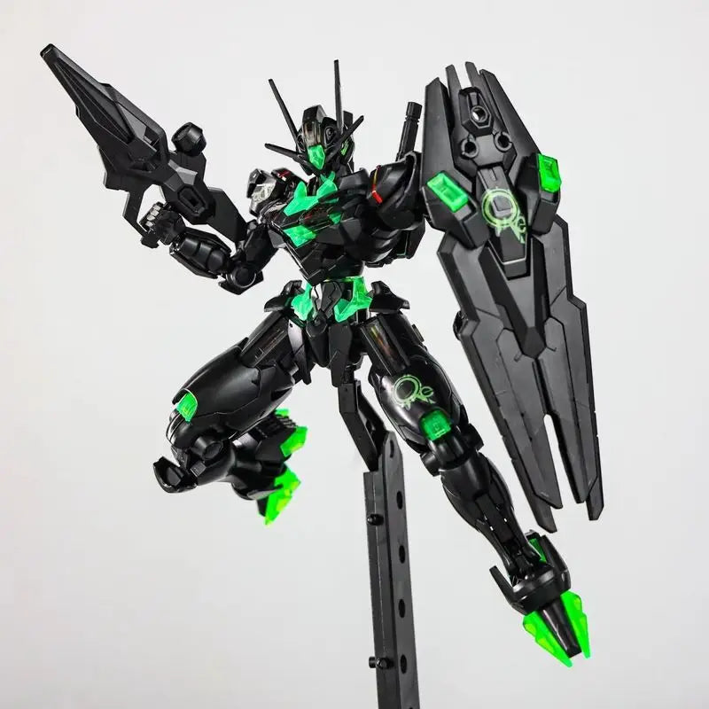 Green Robot Fluorescent Assembly Model Kit Action Figure Toy