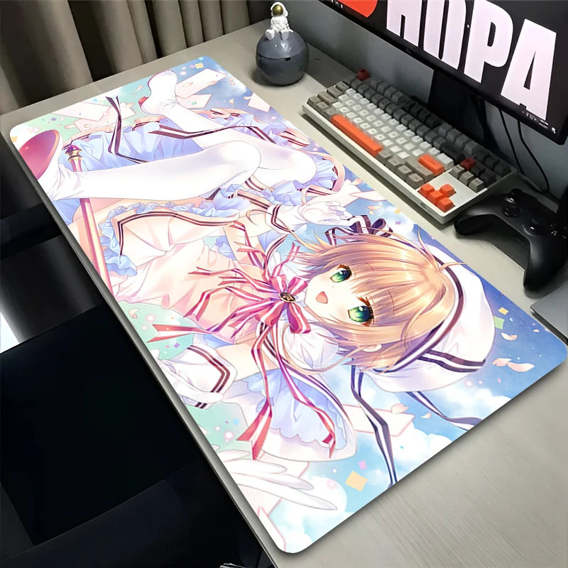 **** Anime Extended Mouse Pad Laptop Gaming Accessories C-card Captor Sakura