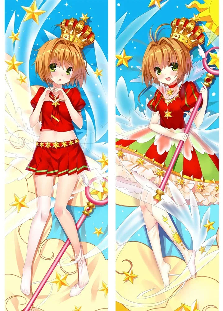 WAIFU DIY Custom Dakimakura Card Captor Sakura Body Pillow Cover