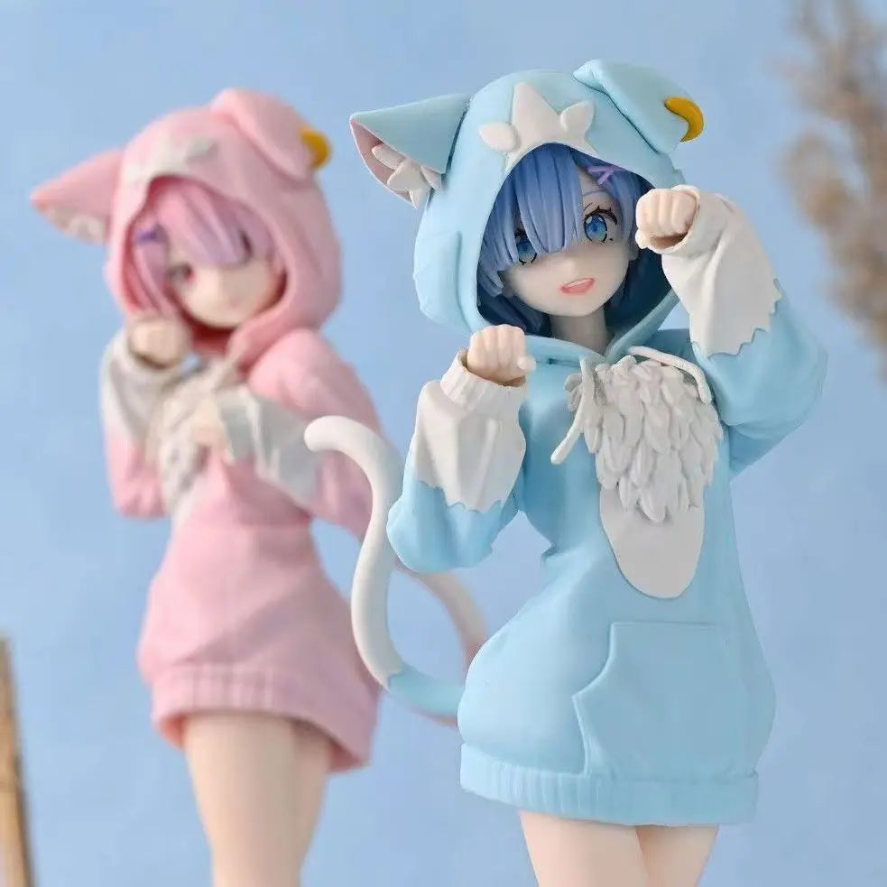 Anime Re:Life In A Different World From Zero Rem Emilia Figure Gift