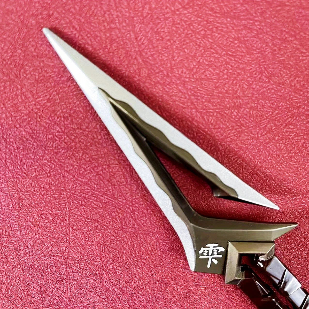 6.3inch Valorant Ninja Katana Metal Shuriken Anime Cosplay Prop Sword