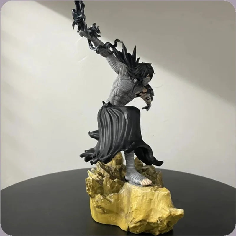 **** Bleach Ichigo Hollowfied Action Figure 23cm Getsuga Tensho Collectible Toy