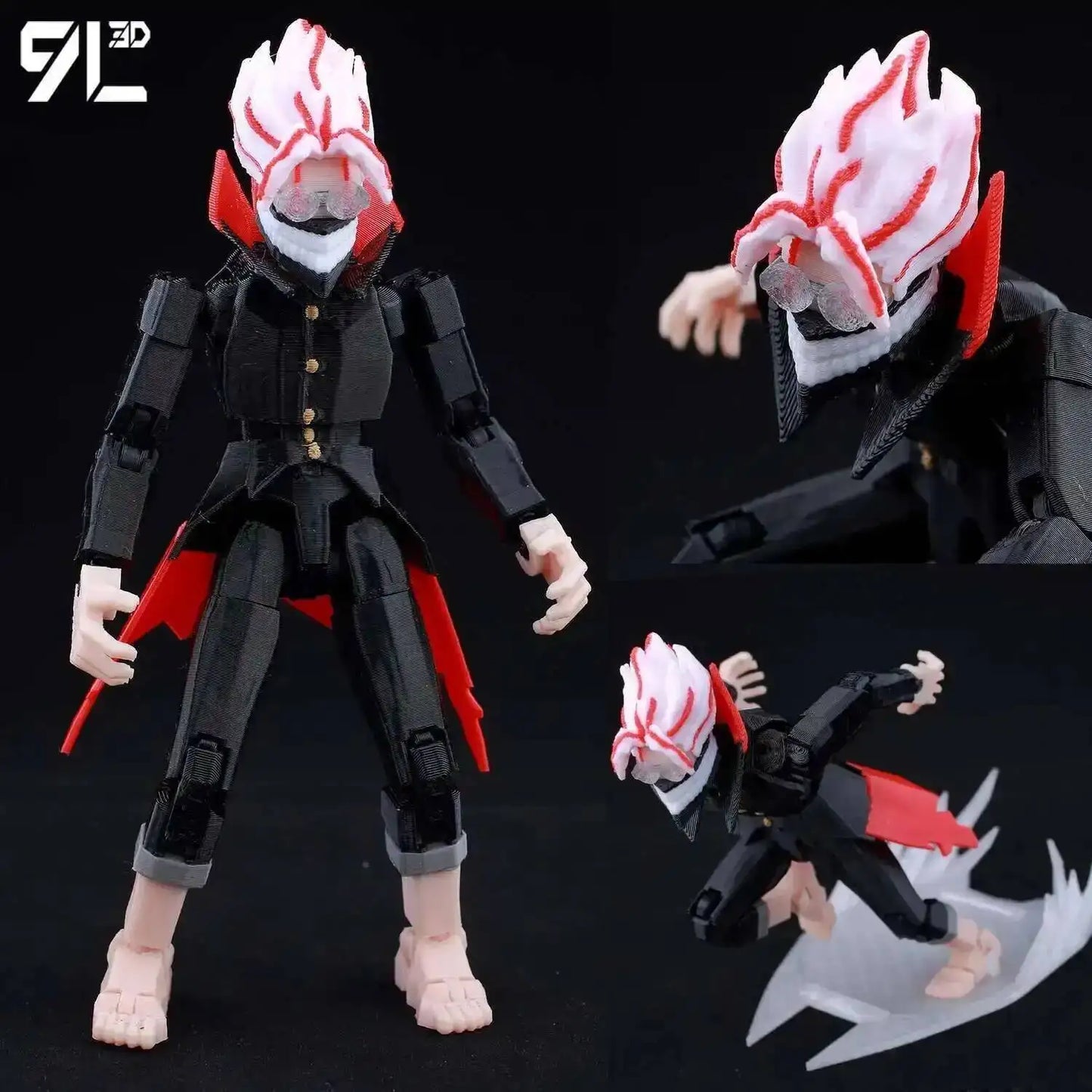 **** 9L3D Dandadan Heroes AyaseMomo Titan13 Multi-Jointed Anime Action Figure