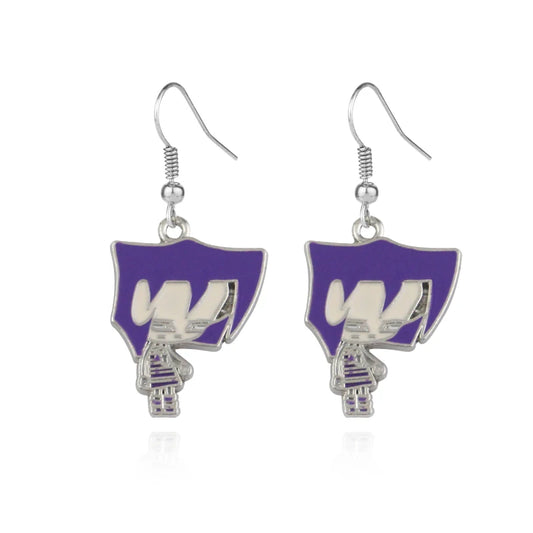 Invader Zim | Gaz Membrane Chibi Drop Earrings – Zinc-Alloy Cosplay Jewelry Pair