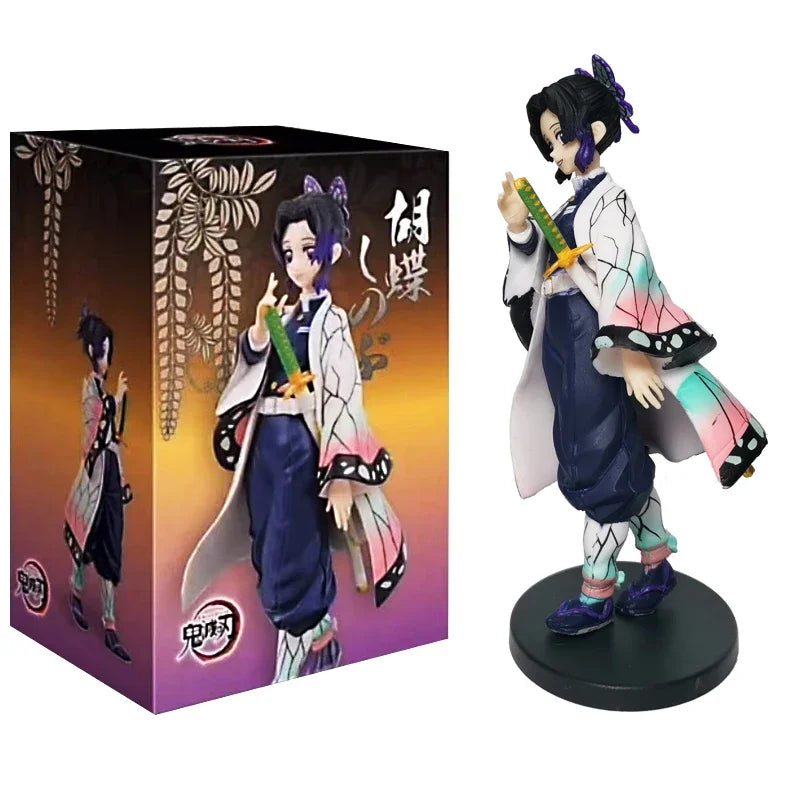 Demon Slayer Action Figure Tanjiro Nezuko Zenitsu Inosuke Collectible